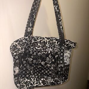 Stylish Black and White Women's Bag